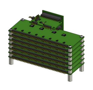 a configuration of the actuator controller stack (56 channel)