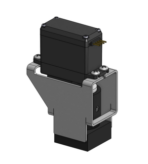 Actuator medium flow valve