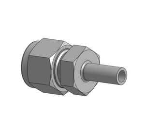 Adapter 0.375 Swagelok x 0.25 tube ORS sample (onshape)