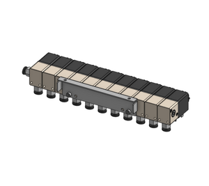 Air manifold 11 port sample (onshape)